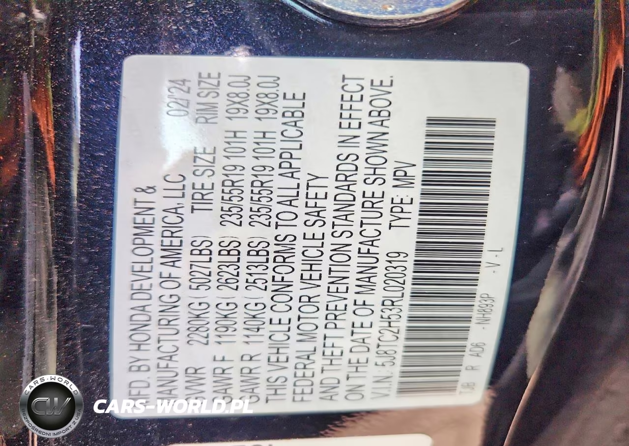 2024 Acura Rdx Technology VIN:5J8TC2H53RL020319 - 13