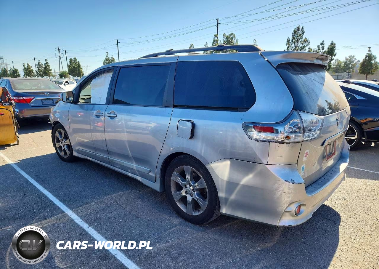 2011 Toyota Sienna Sport VIN:5TDXK3DC4BS166567 - 2