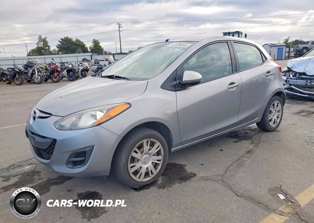 2013 Mazda Mazda 2 VIN:JM1DE1KZ3D0163266 - 1