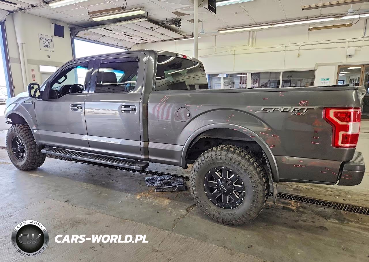 2018 Ford F150 Supercrew VIN:1FTFW1E51JKD75744 - 2