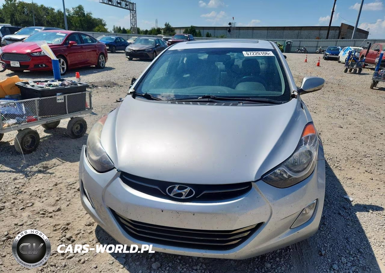2013 Hyundai Elantra Limited VIN:KMHDH4AE6DU580151 - 5