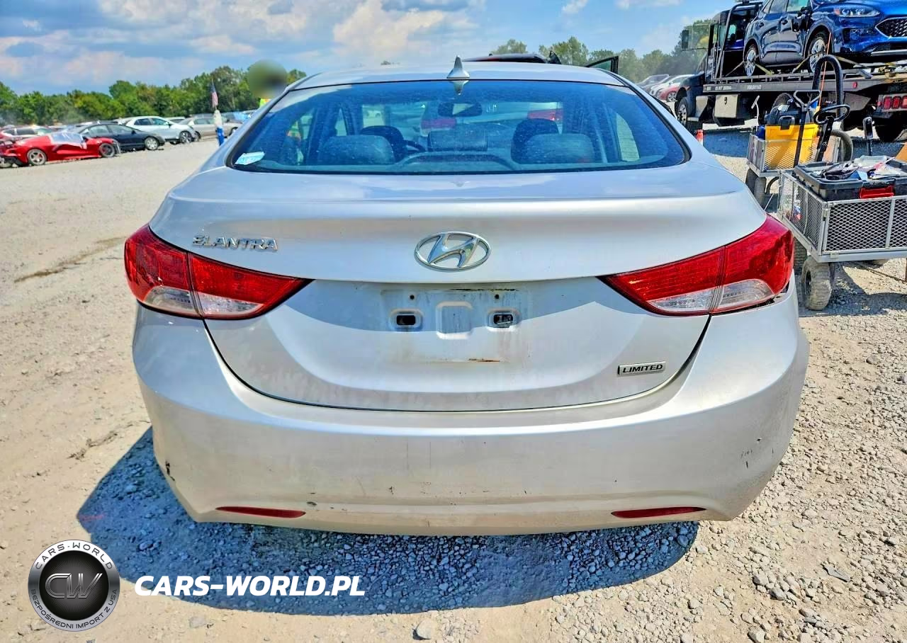 2013 Hyundai Elantra Limited VIN:KMHDH4AE6DU580151 - 6