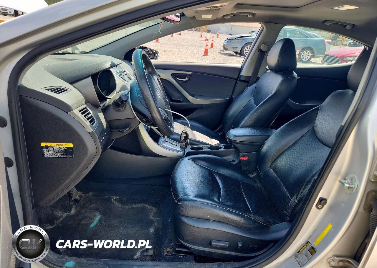 2013 Hyundai Elantra Limited VIN:KMHDH4AE6DU580151 - 7