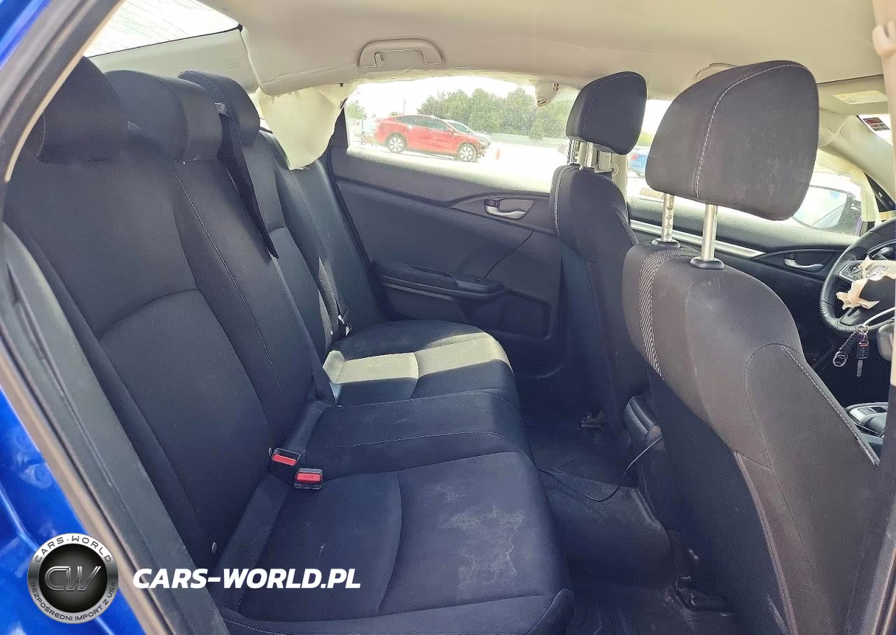 2018 Honda Civic Lx VIN:19XFC2E51JE001569 - 10