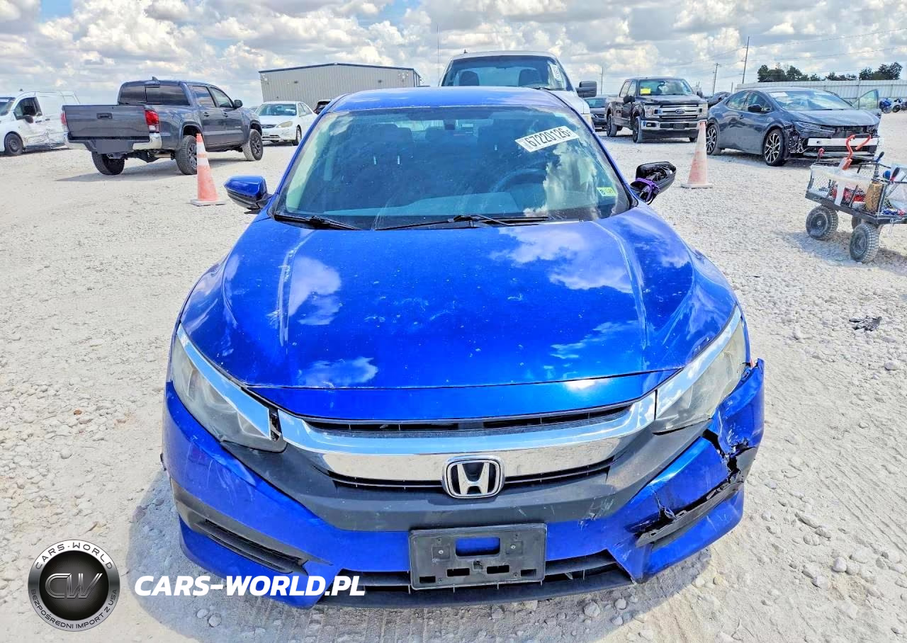 2018 Honda Civic Lx VIN:19XFC2E51JE001569 - 5