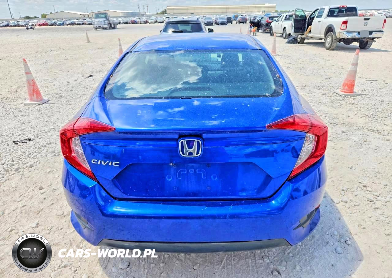 2018 Honda Civic Lx VIN:19XFC2E51JE001569 - 6