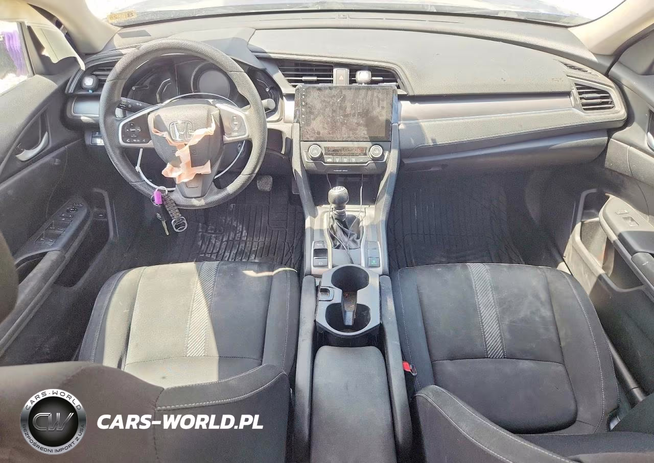 2018 Honda Civic Lx VIN:19XFC2E51JE001569 - 8