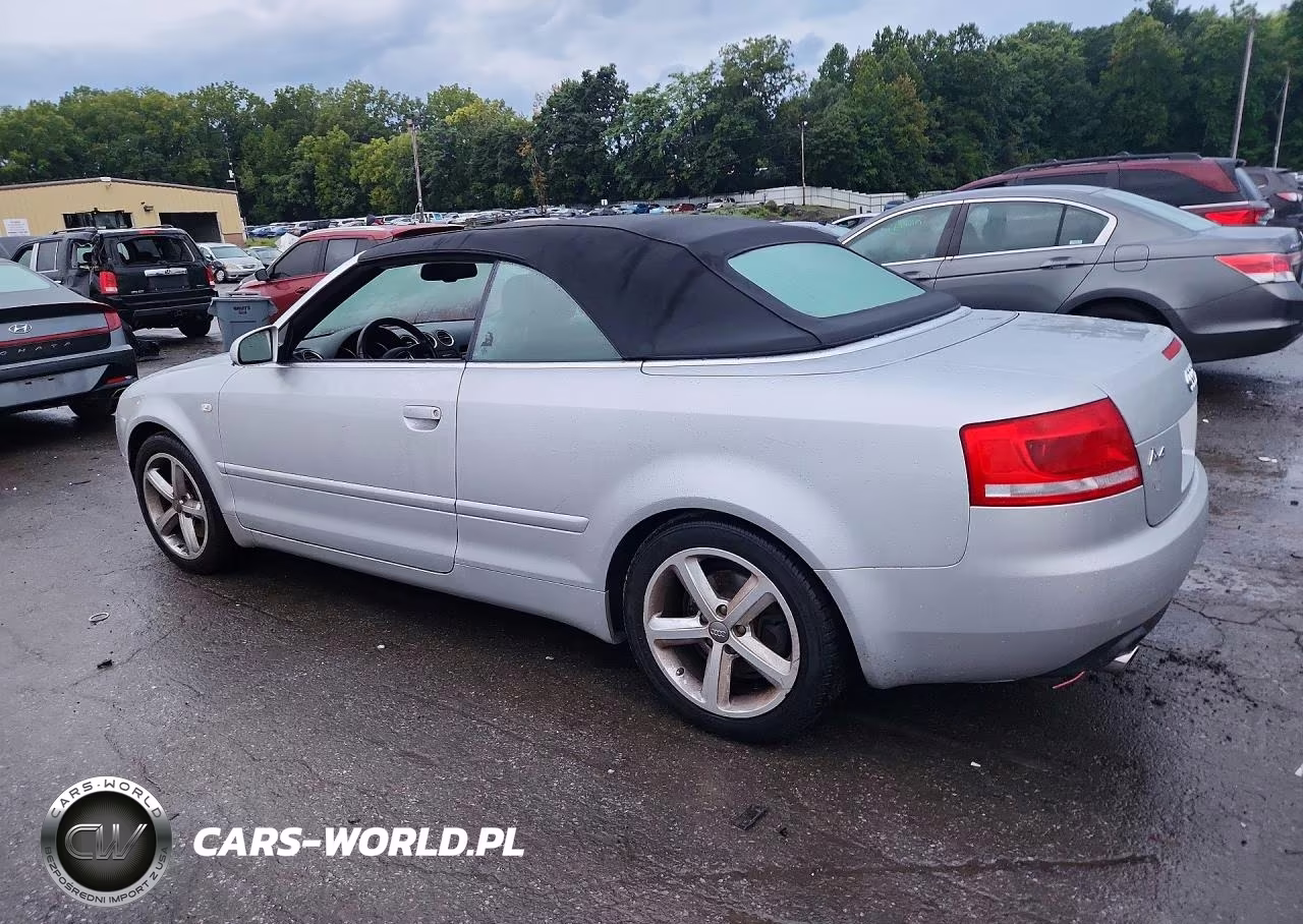 2008 Audi A4 3.2 Cabriolet Quattro VIN:WAUDH48H08K013209 - 2