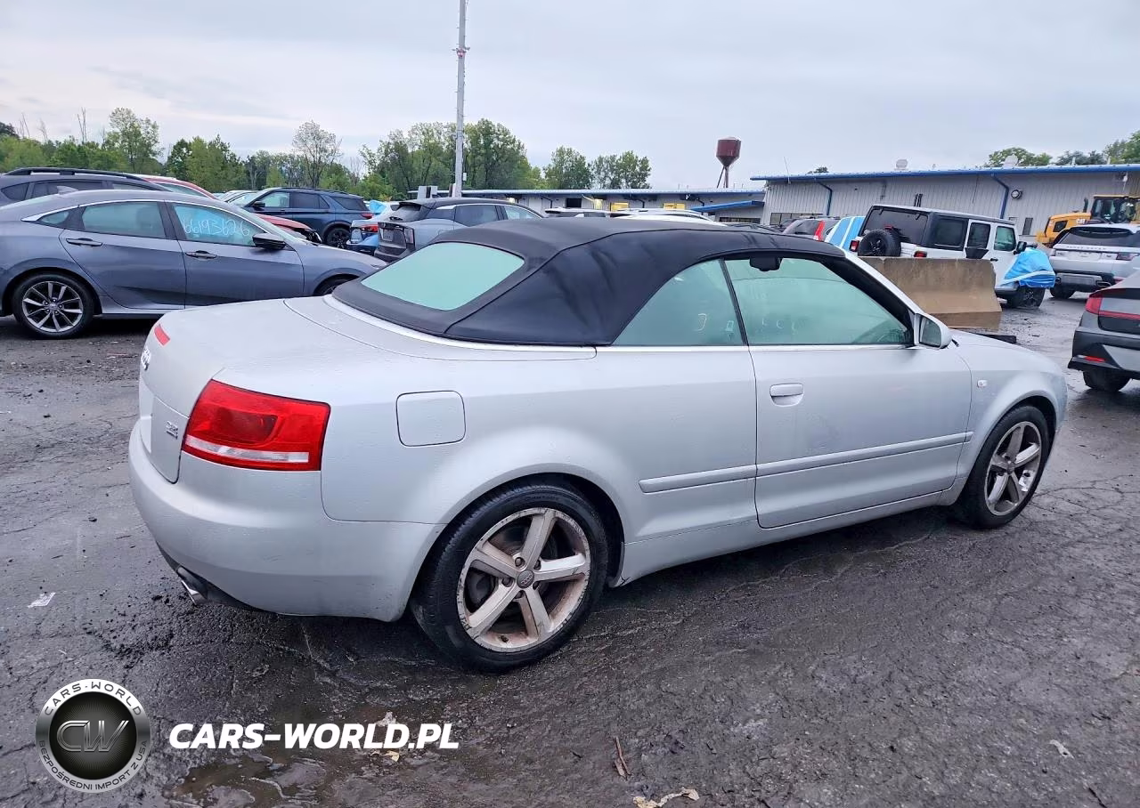 2008 Audi A4 3.2 Cabriolet Quattro VIN:WAUDH48H08K013209 - 3