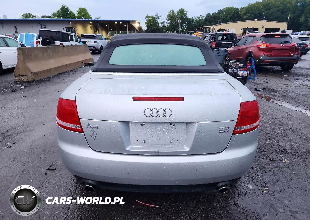 2008 Audi A4 3.2 Cabriolet Quattro VIN:WAUDH48H08K013209 - 6