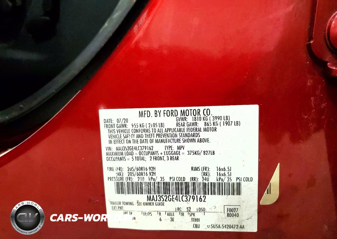 2020 Ford Ecosport Se VIN:MAJ3S2GE4LC379162 - 13