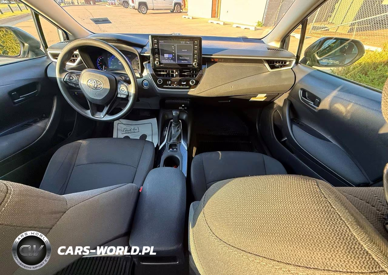 2022 Toyota Corolla Le VIN:JTDEAMDE3NJ050019 - 9