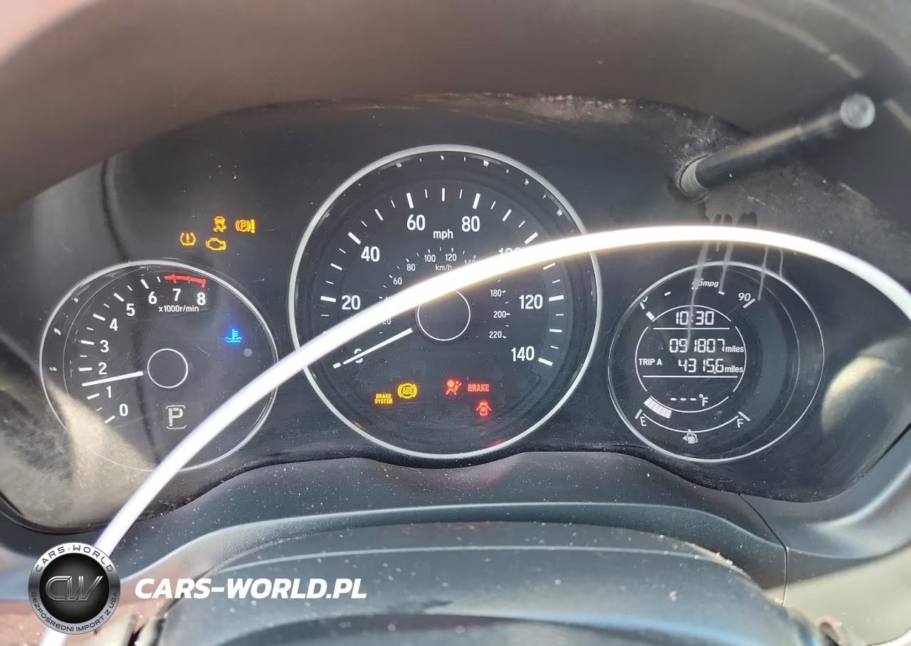 2019 Honda Hr-V Sport VIN:3CZRU5H1XKG707329 - 9