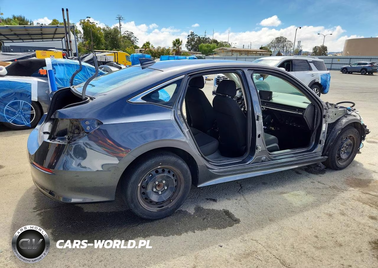 2025 Honda Civic Lx VIN:2HGFE2F20SH596727 - 3