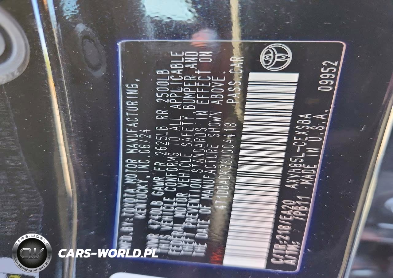 2025 Toyota Camry Se VIN:4T1DBADK3SU004418 - 12
