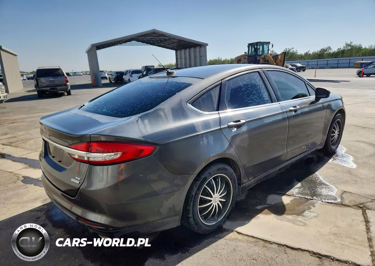 2017 Ford Fusion Se VIN:3FA6P0HD4HR255622 - 3