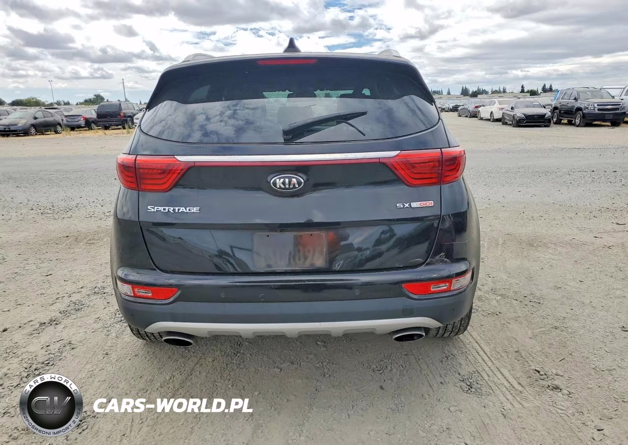 2017 Kia Sportage Sx VIN:KNDPRCA69H7051346 - 6