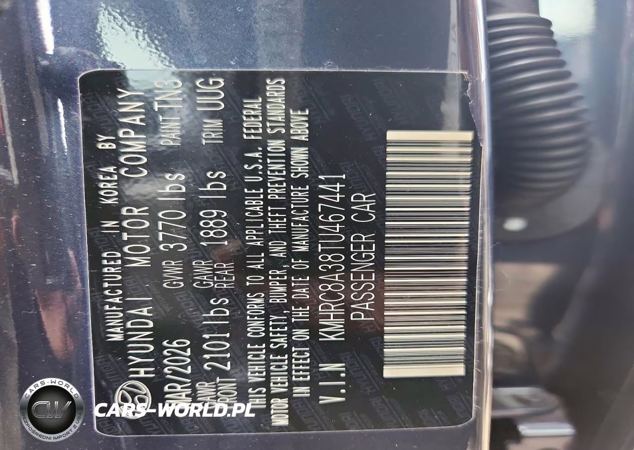 2026 Hyundai Venue Sel VIN:KMHRC8A38TU467441 - 13