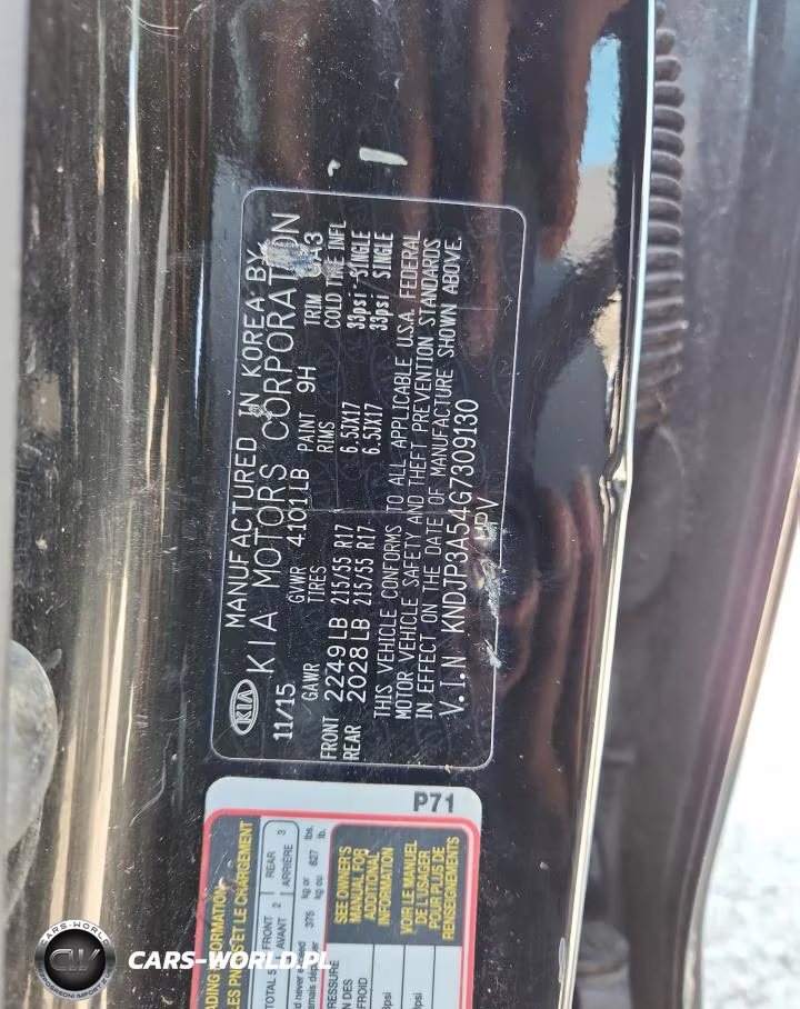 2016 Kia Soul + VIN:KNDJP3A54G7309130 - 12
