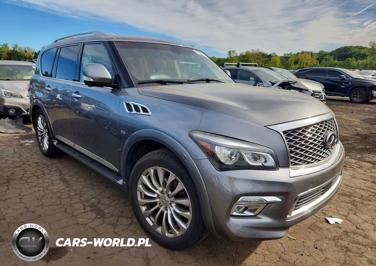 2015 Infiniti Qx80 Base VIN:JN8AZ2NC3F9370733 - 4
