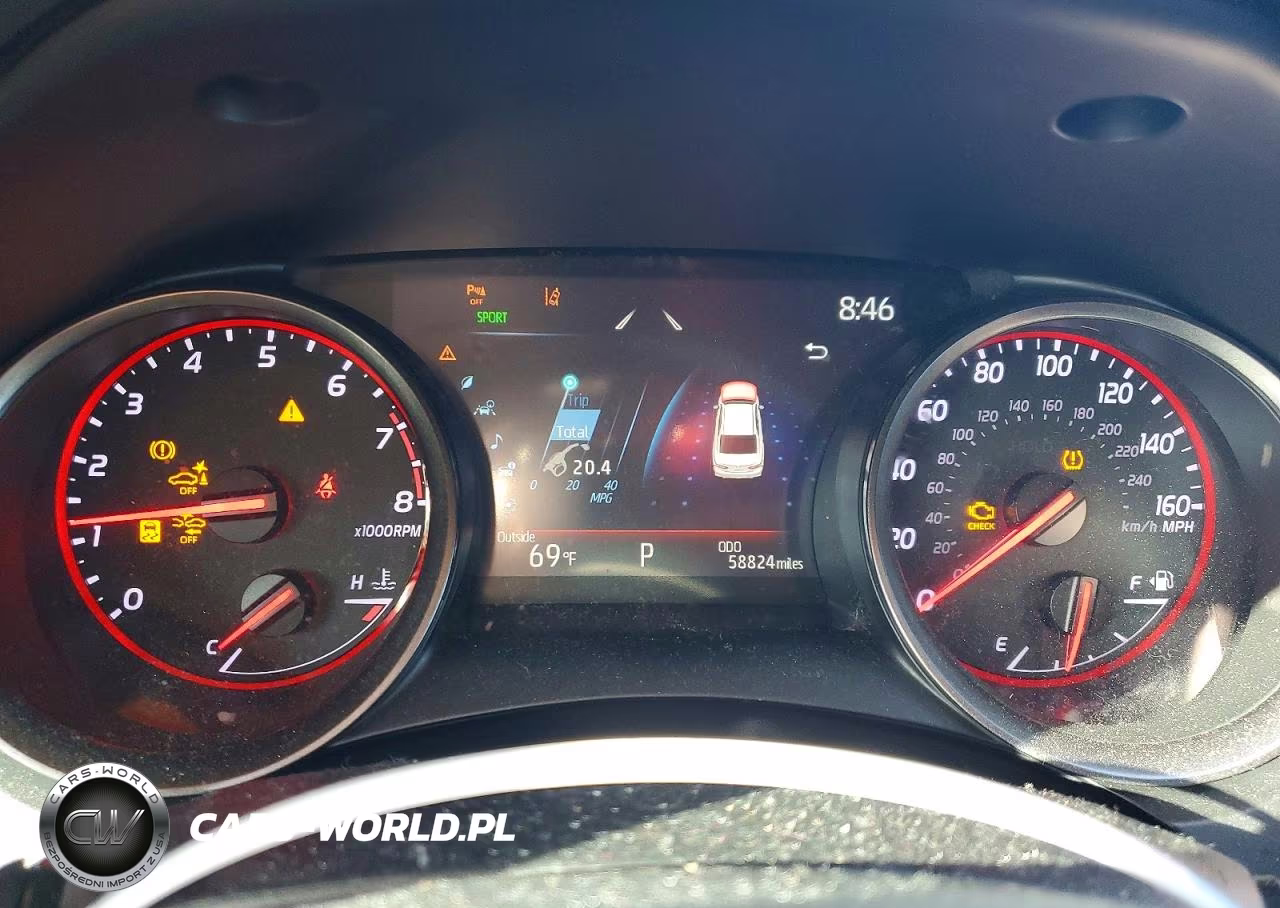 2022 Toyota Camry Xse V6 VIN:4T1KZ1AK4NU064364 - 9