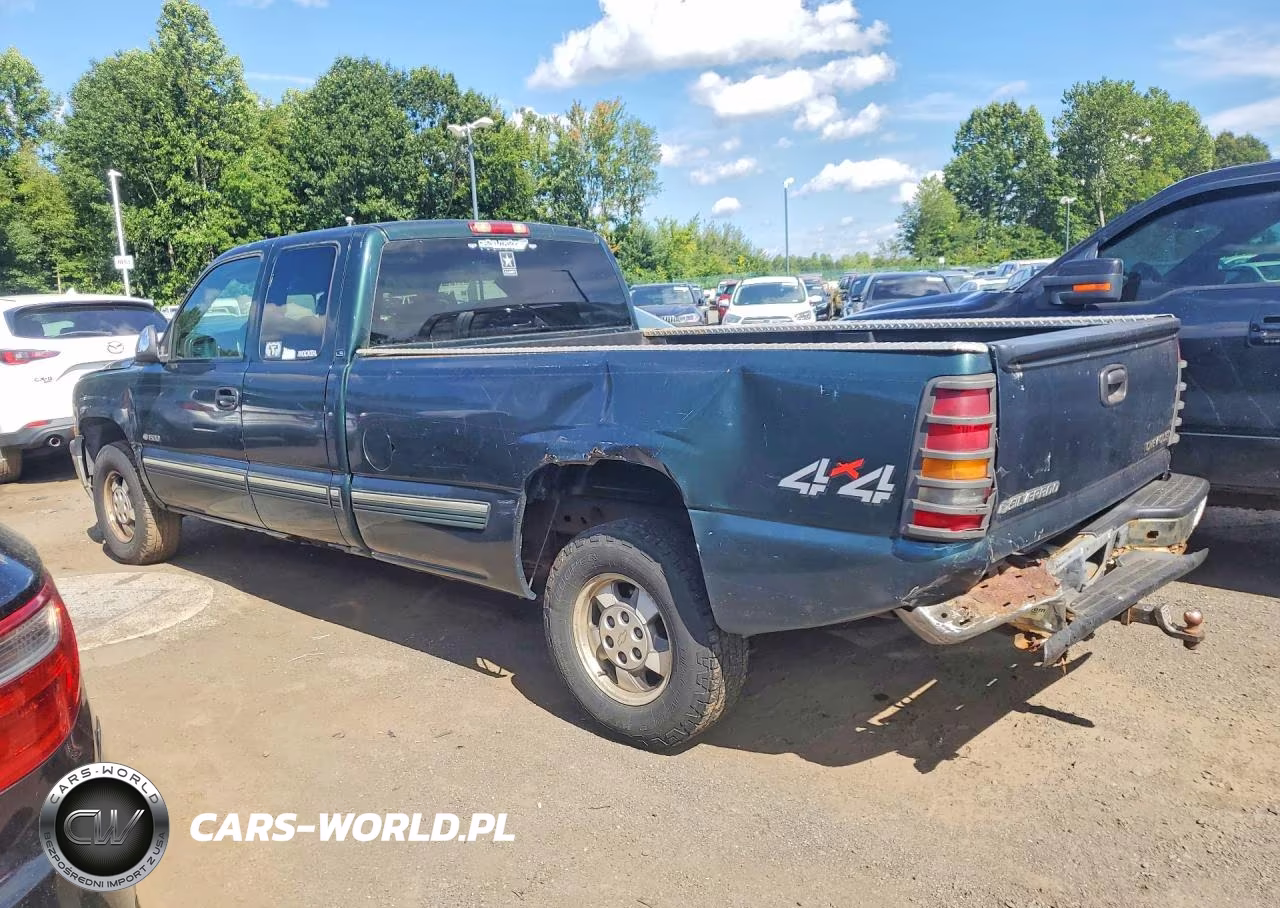 2002 Chevrolet Silverado K1500 VIN:1GCEK19T02E249620 - 2