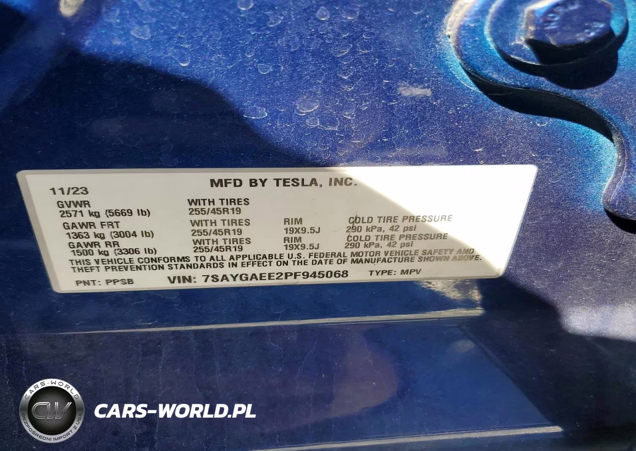 2023 Tesla Model Y VIN:7SAYGAEE2PF945068 - 13