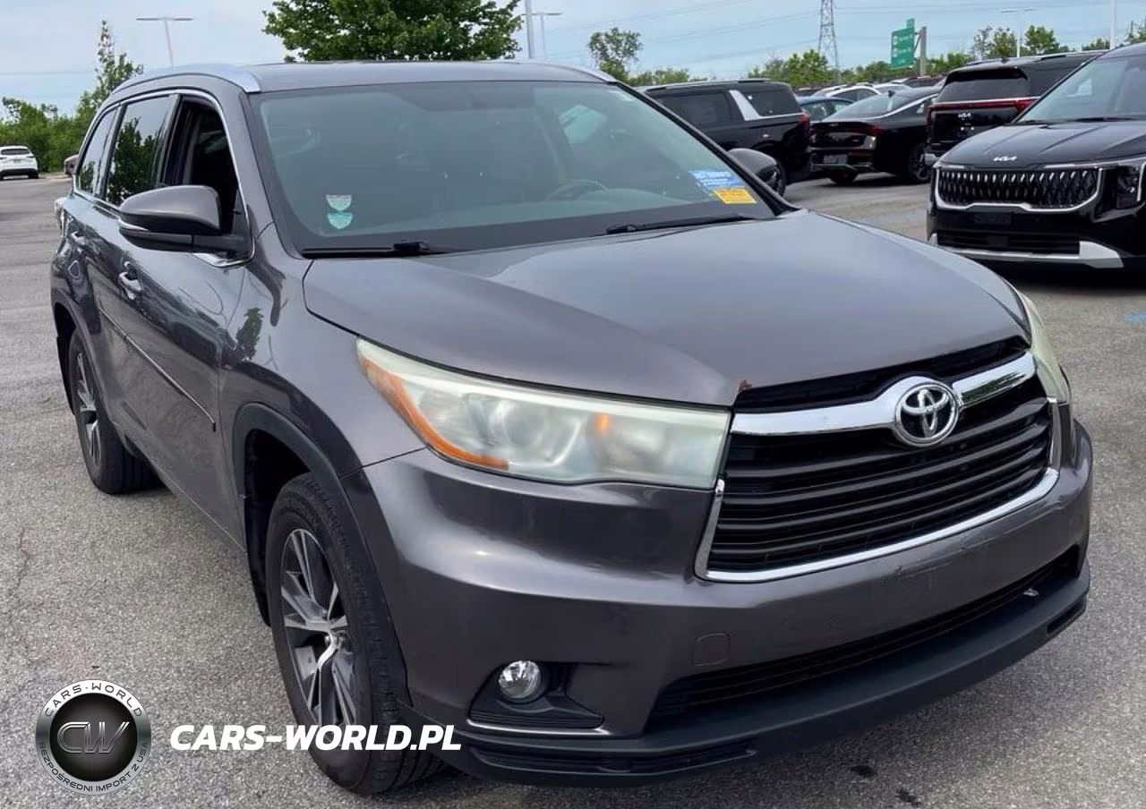 2016 Toyota Highlander Xle – zdjęcie 1 z 10