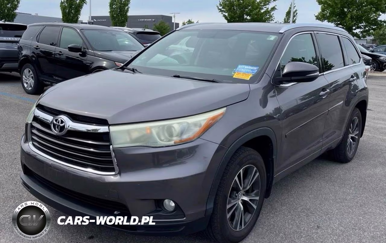 2016 Toyota Highlander Xle VIN:5TDJKRFH9GS284980 - 2