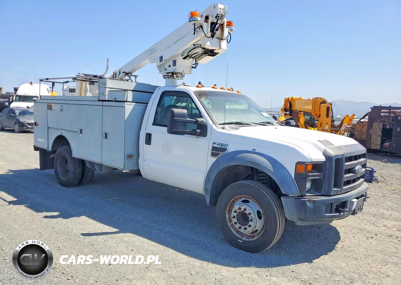 2008 Ford F450 Super Duty Bucket Truck VIN:1FD4F46Y58EC32494 - 4