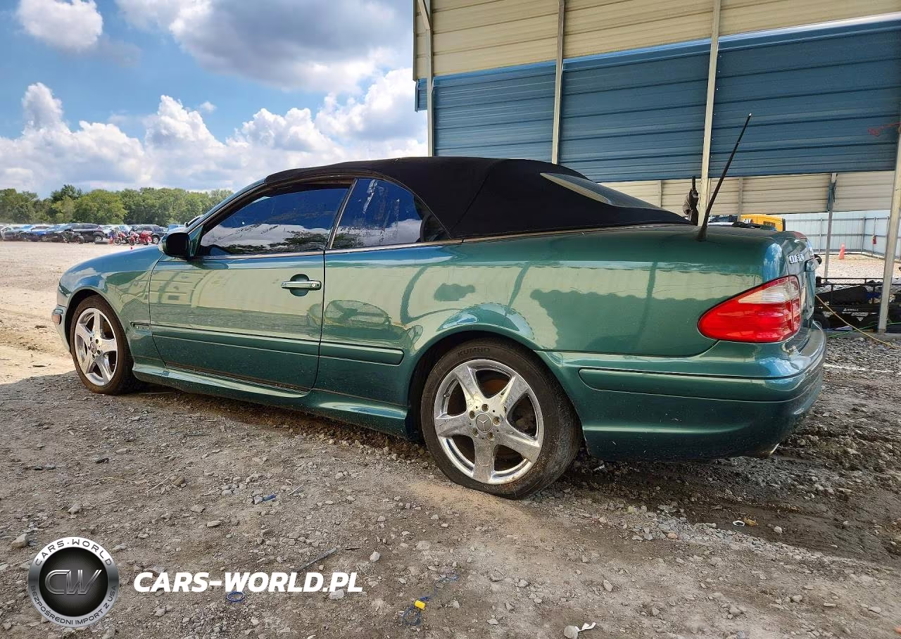 2002 Mercedes-Benz Clk 320 VIN:WDBLK65G22T116266 - 2