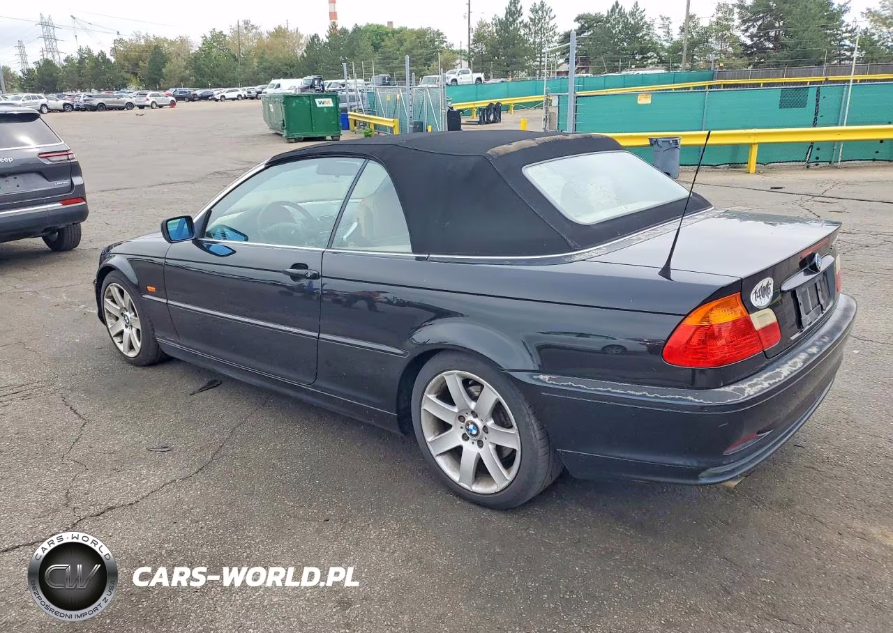 2001 BMW 325 Ci VIN:WBABS33421JY41989 - 2