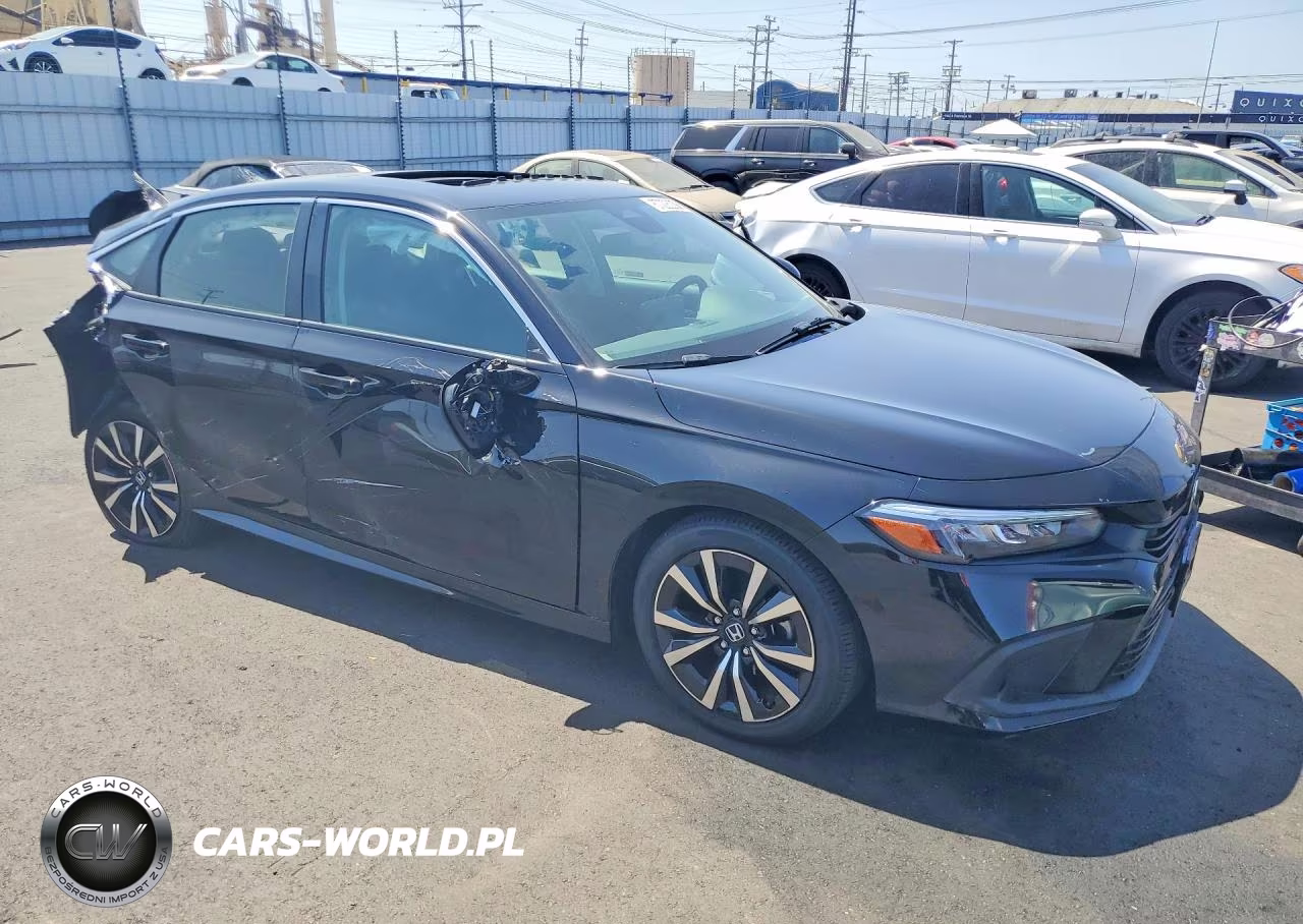 2022 Honda Civic Ex VIN:JHMFE1F70NX001278 - 4