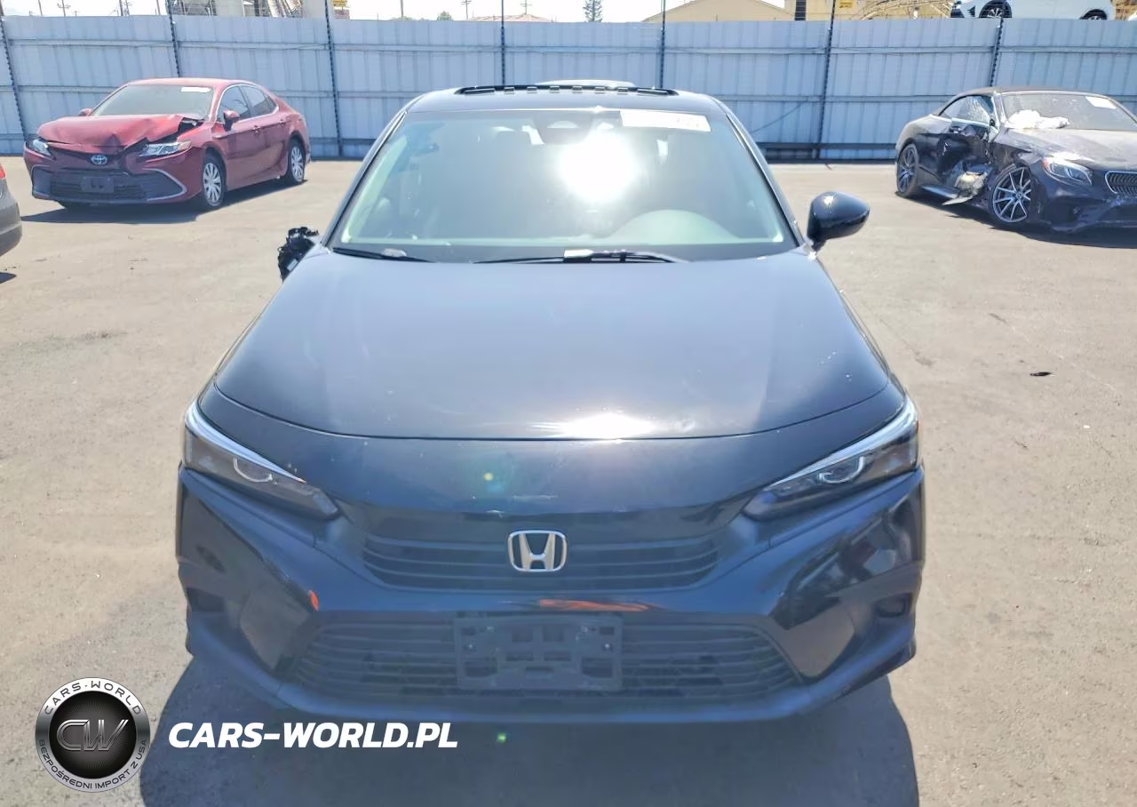 2022 Honda Civic Ex VIN:JHMFE1F70NX001278 - 5