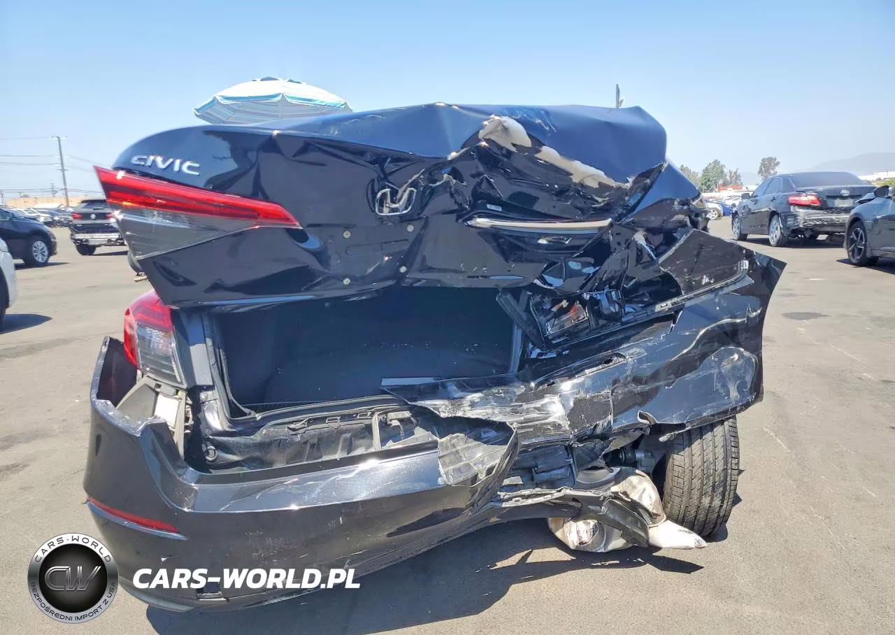 2022 Honda Civic Ex VIN:JHMFE1F70NX001278 - 6