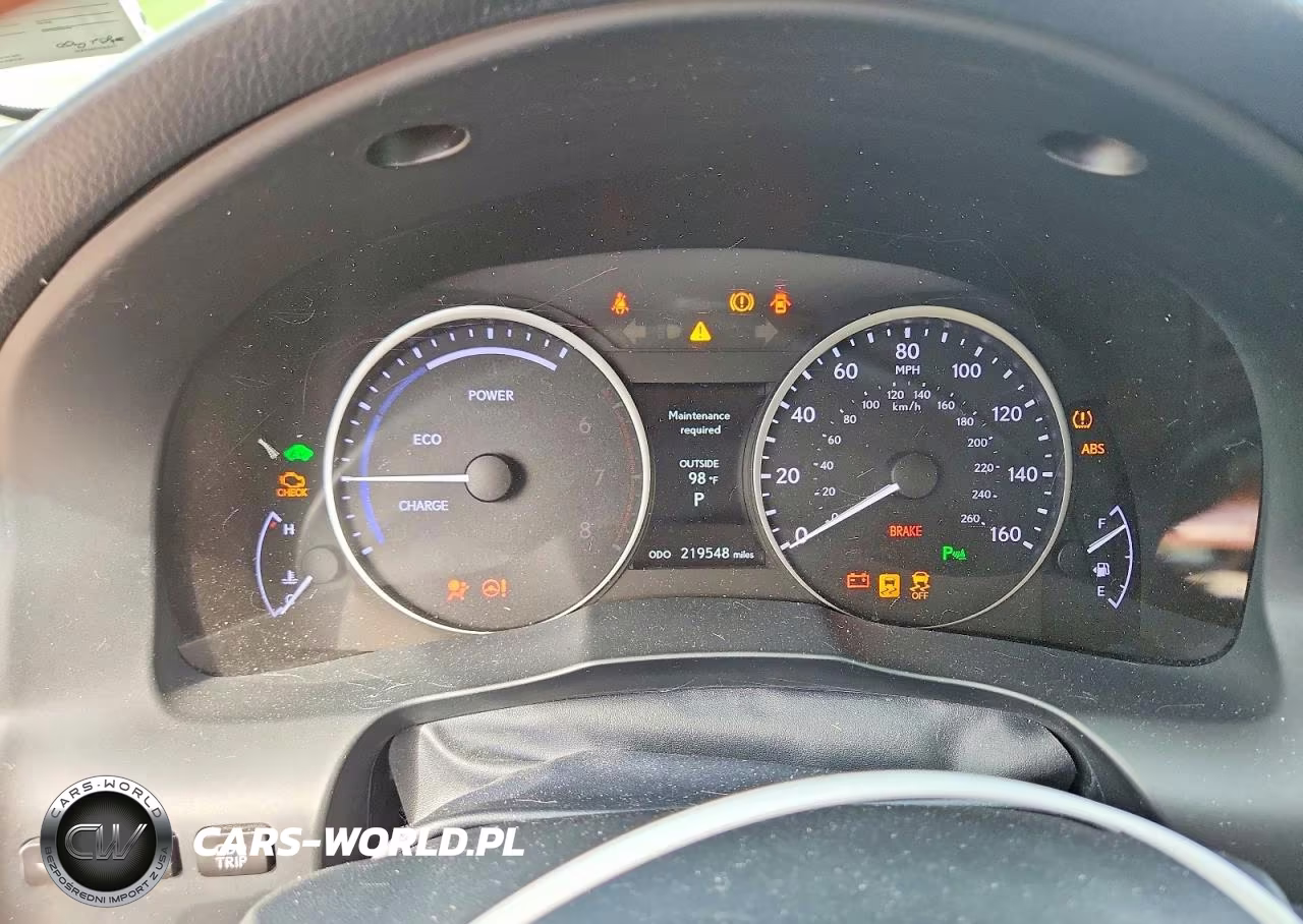 2013 Lexus Es 300H VIN:JTHBW1GG5D2026005 - 9