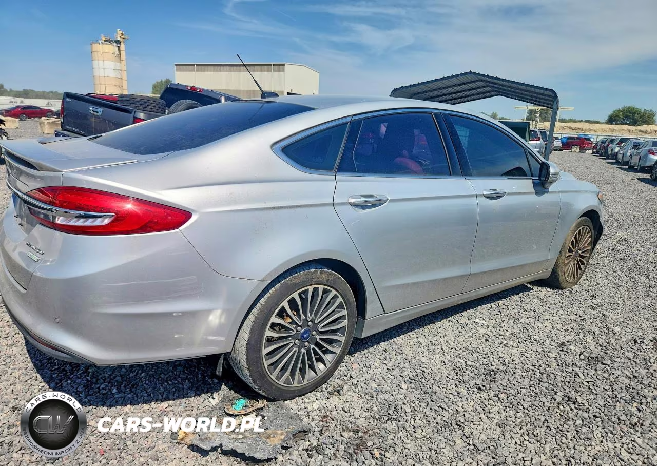 2017 Ford Fusion Titanium VIN:3FA6P0K90HR124711 - 3