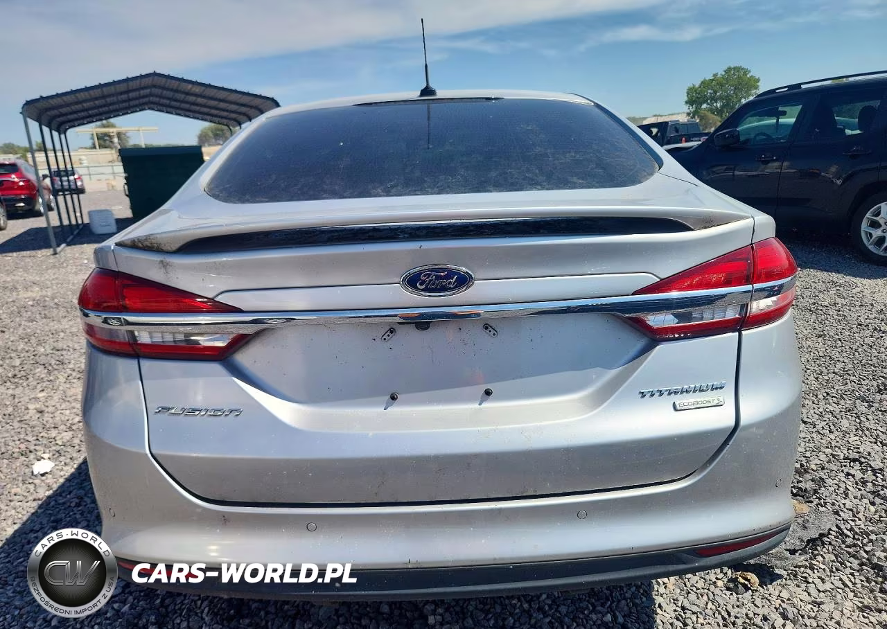 2017 Ford Fusion Titanium VIN:3FA6P0K90HR124711 - 6