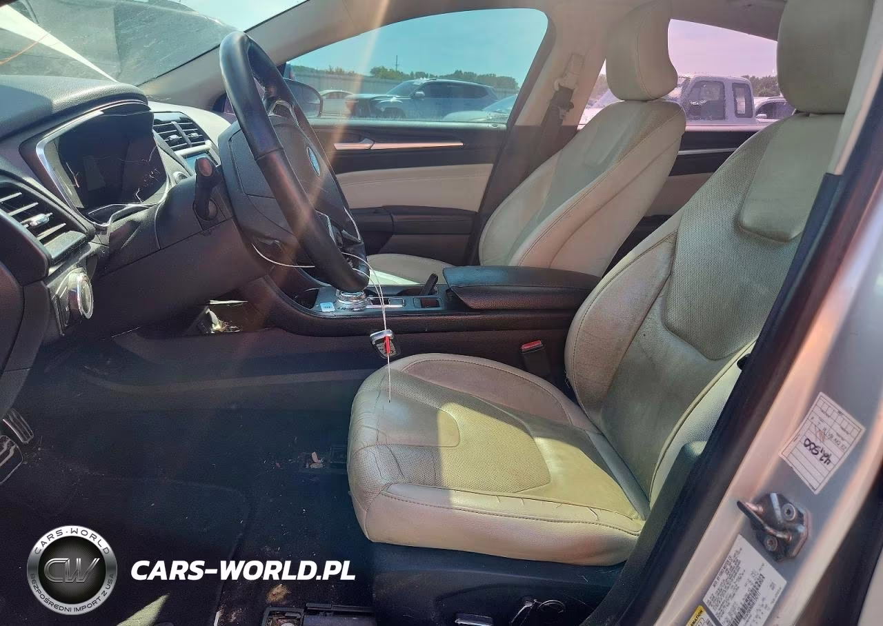 2017 Ford Fusion Titanium VIN:3FA6P0K90HR124711 - 7