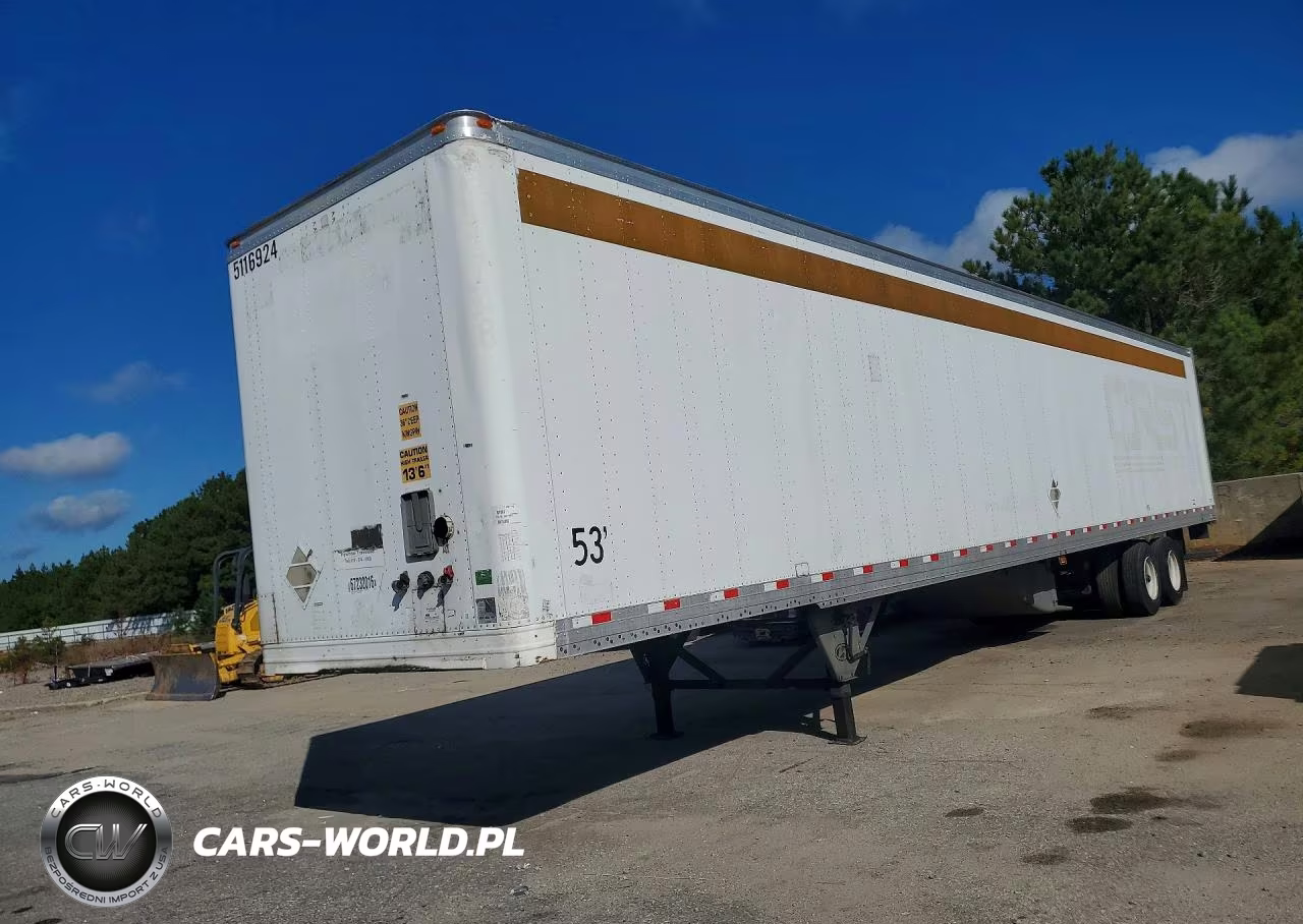 2016 Hyundai Translead Vi2530152-Ajs Dry Van Trailer – zdjęcie 1 z 10