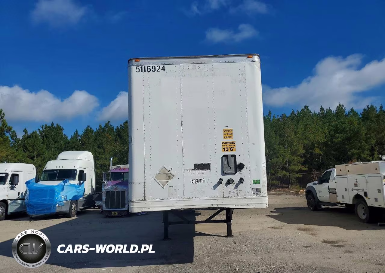 2016 Hyundai Translead Vi2530152-Ajs Dry Van Trailer VIN:3H3V532C3GT105924 - 5