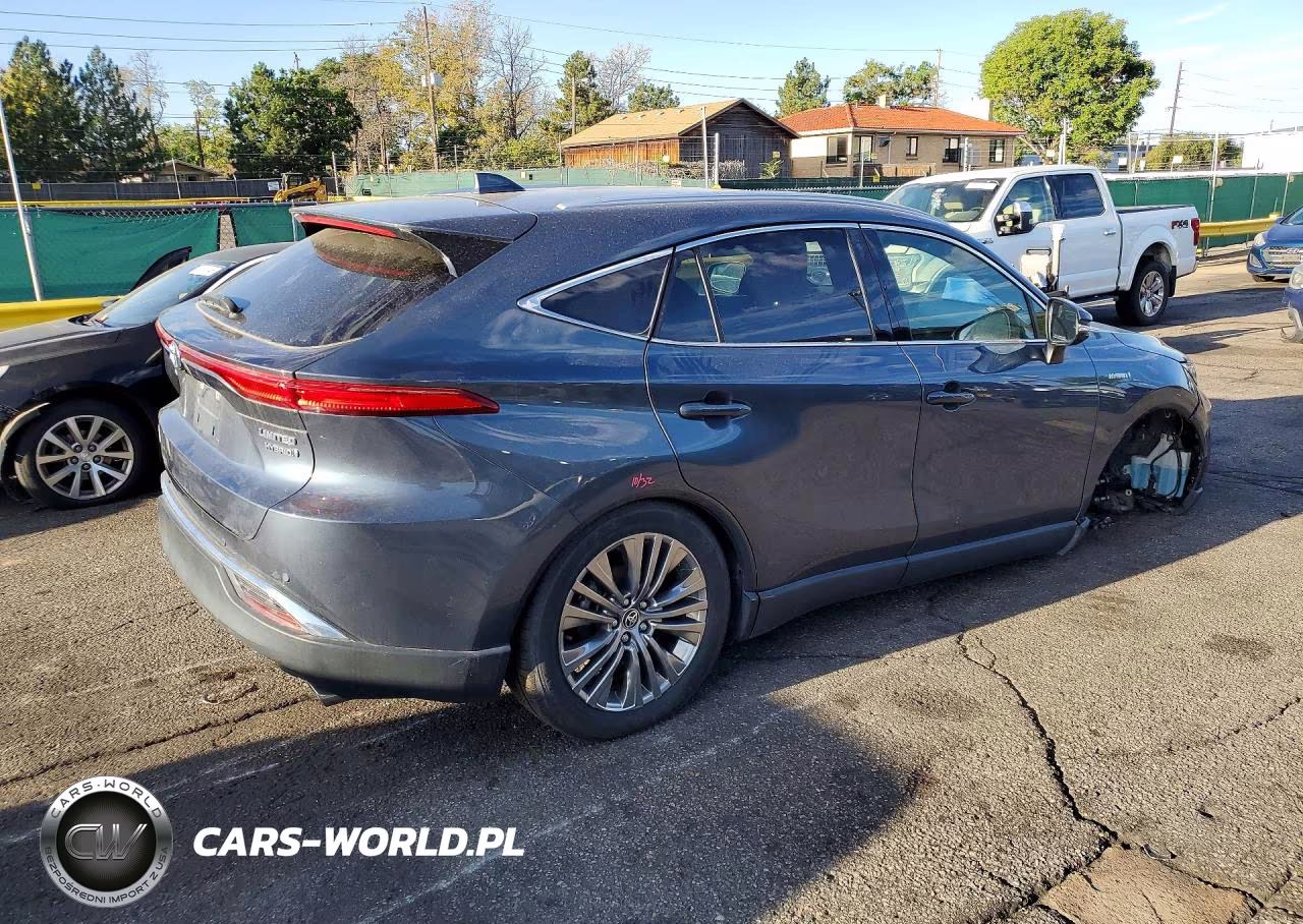 2021 Toyota Venza Limited VIN:JTEAAAAH6MJ071565 - 3