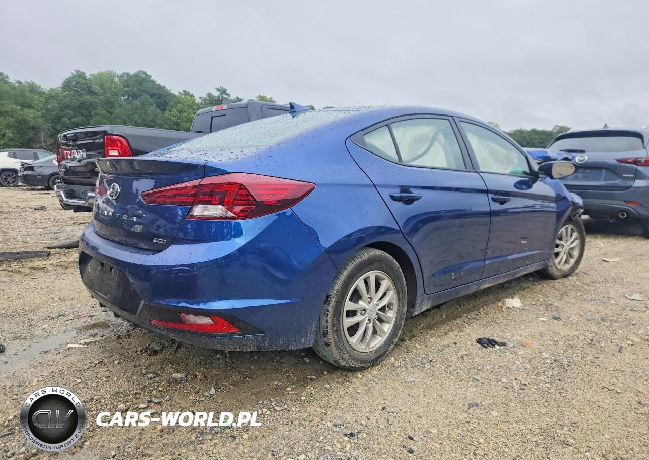 2019 Hyundai Elantra Eco VIN:5NPD94LA0KH477519 - 3