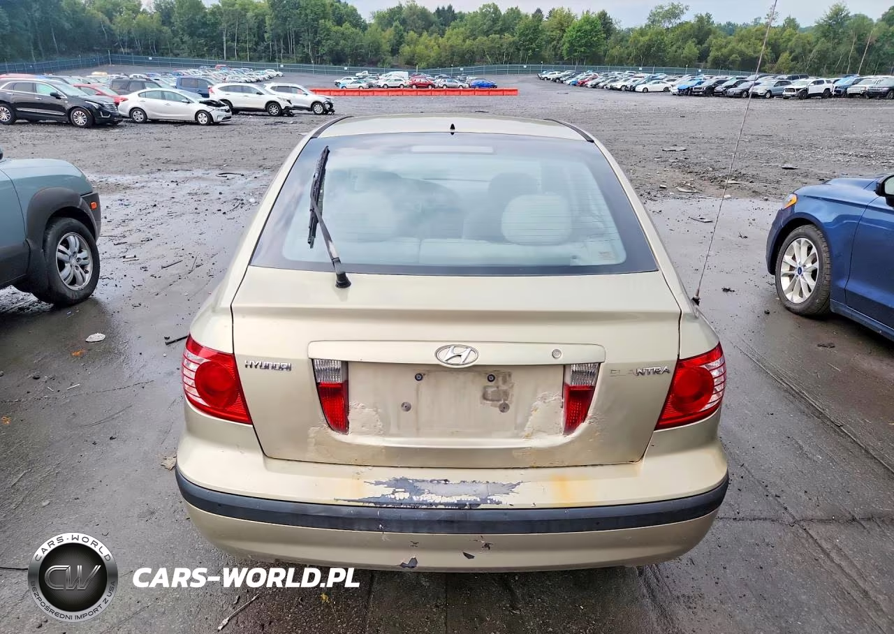 2006 Hyundai Elantra Gls VIN:KMHDN56D86U181176 - 6