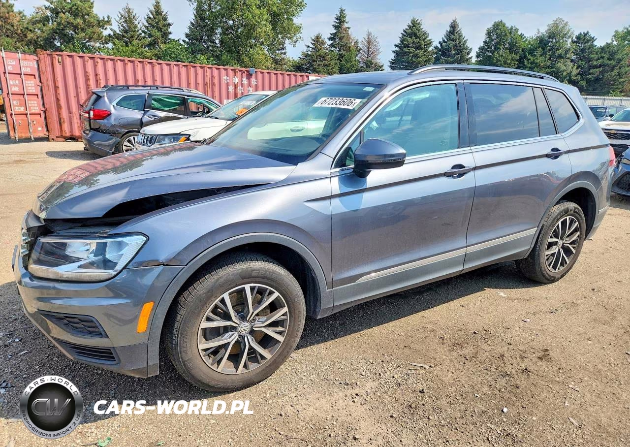 2020 Volkswagen Tiguan Se VIN:3VV2B7AXXLM072401 - 1