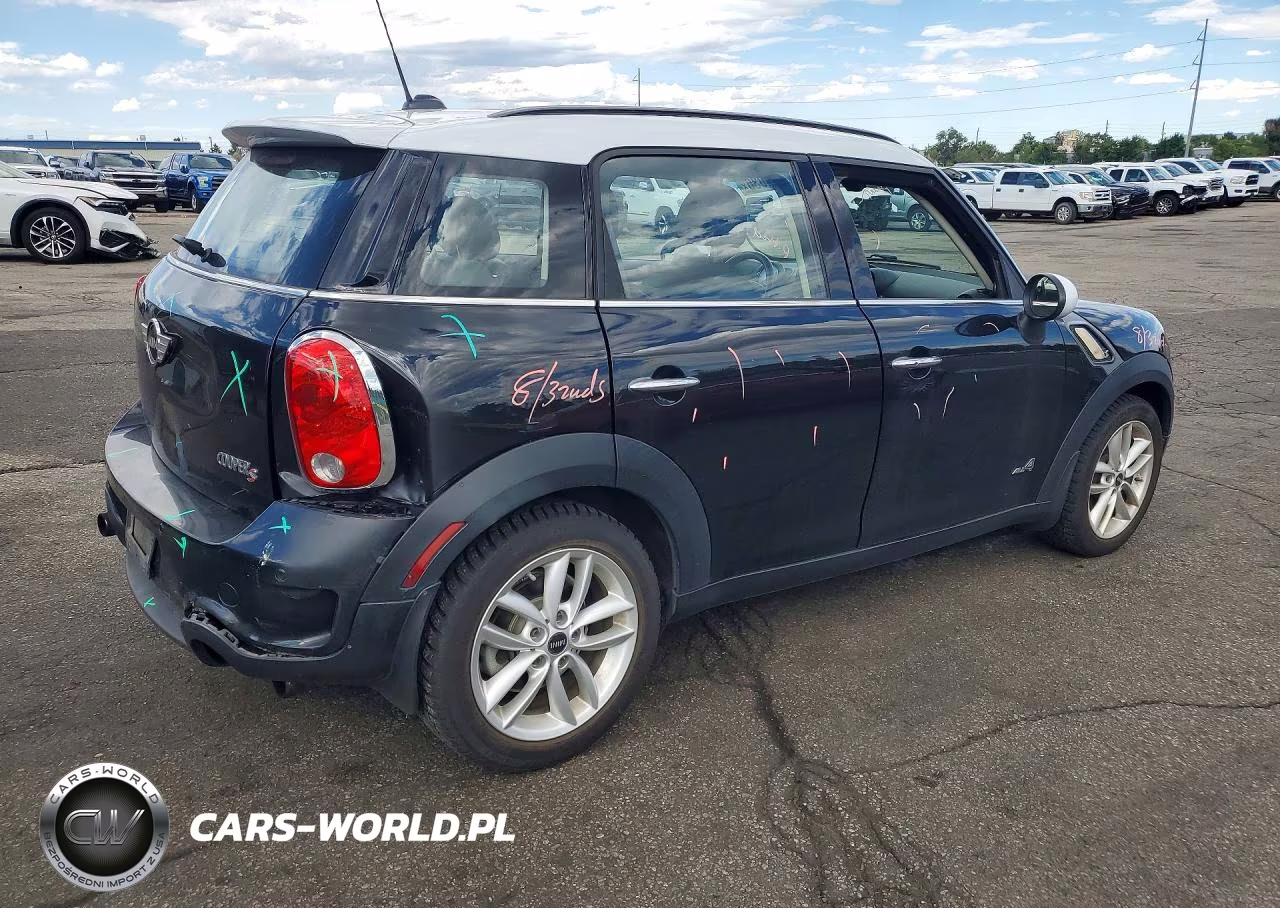 2013 Mini Cooper S Countryman VIN:WMWZC5C53DWP30746 - 3