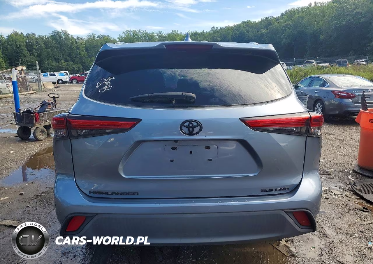 2021 Toyota Highlander Xle VIN:5TDHZRBH2MS133619 - 6