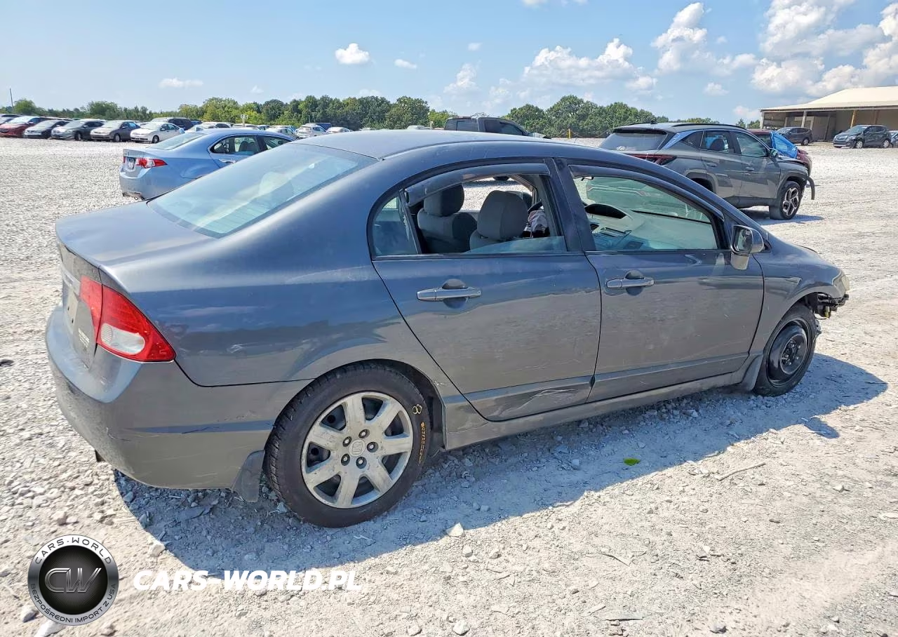 2010 Honda Civic Lx VIN:2HGFA1F57AH318132 - 3