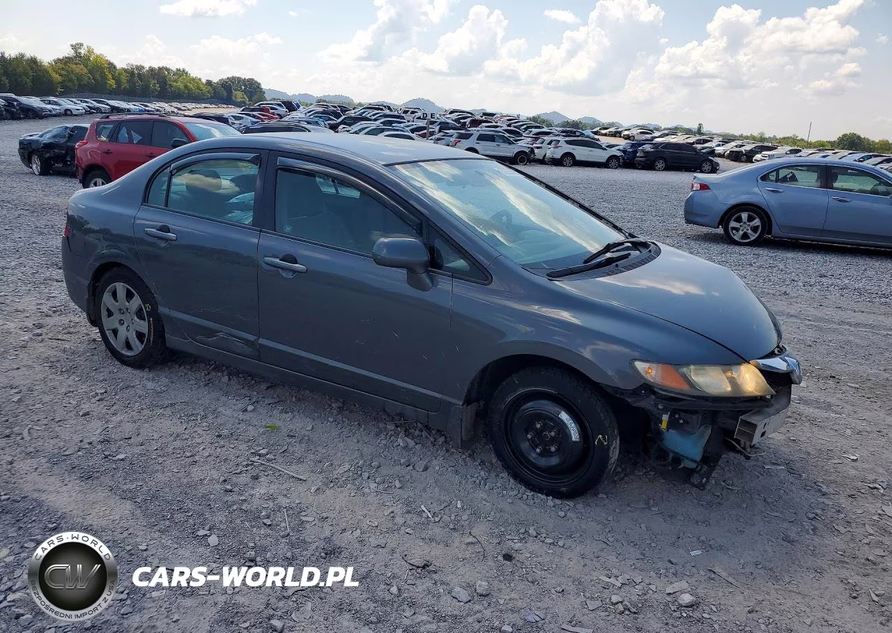 2010 Honda Civic Lx VIN:2HGFA1F57AH318132 - 4