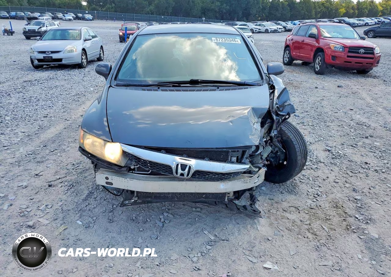 2010 Honda Civic Lx VIN:2HGFA1F57AH318132 - 5